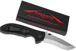 Emerson Commander Plain Edge, Stonewashed -Blade HQ EM COM SF 09 emerson em com sf 09