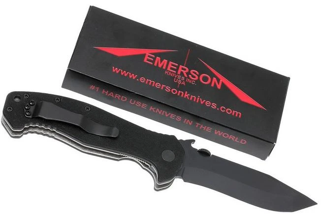 Emerson CQC-15-BT Tanto/recurve, Black 11 Emerson CQC-15-BT Tanto/recurve, Black - Image 9