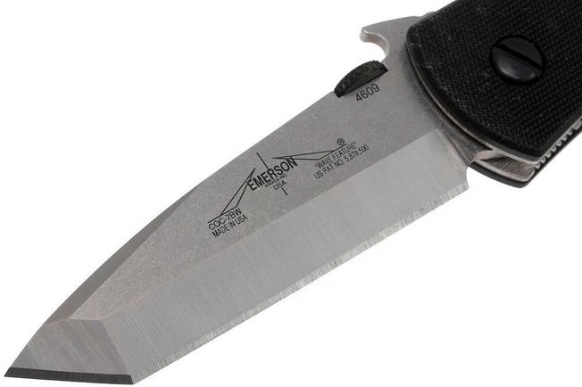 Emerson CQC-7BW-SF Wave Tanto, Stonewashed 5 Emerson CQC-7BW-SF Wave Tanto, Stonewashed - Image 3
