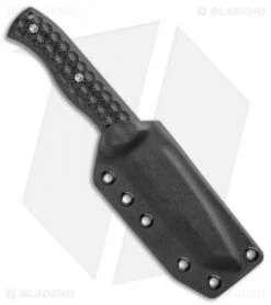 Emerson CQC-7 Fixed Blade Knife Black G-10 (4.2" Stonewash) CQC-7-SF -Blade HQ Emerson CQC 7 Black G 10 SW BHQ 80577 jr sheath