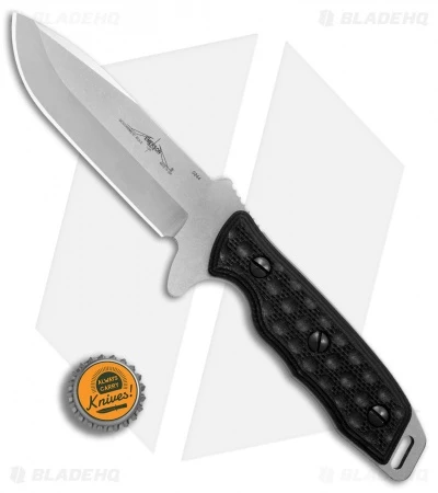 Emerson Government Mule Fixed Blade Knife Black G-10 (5" Stonewash) 6 Emerson Government Mule Fixed Blade Knife Black G-10 (5" Stonewash) - Image 4