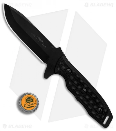 Emerson Government Mule Fixed Blade Knife Black G-10 (5" Black) 6 Emerson Government Mule Fixed Blade Knife Black G-10 (5" Black) - Image 4
