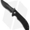 Emerson Iron Dragon Frame Lock Knife Black G-10 (3.75" Black Serr) BTS 2 Emerson Iron Dragon Frame Lock Knife Black G-10 (3.75" Black Serr) BTS -Blade HQ Emerson Iron Dragon Black G 10 Black Serr BTS BHQ 67703 jr