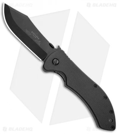 Emerson Market Skinner Liner Lock Knife Black G-10 (3.9" Black) MKT-BT 3 Emerson Market Skinner Liner Lock Knife Black G-10 (3.9" Black) MKT-BT