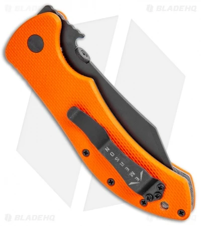 Emerson Market Skinner Liner Lock Knife Orange G-10 (3.9" Black) 5 Emerson Market Skinner Liner Lock Knife Orange G-10 (3.9" Black) - Image 3