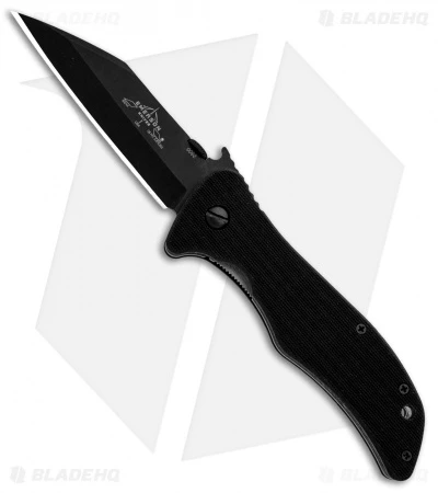 Emerson Seax Liner Lock Knife Black G-10 (3.9" Black) 3 Emerson Seax Liner Lock Knife Black G-10 (3.9" Black)