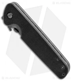 Emerson Tactical Kwaiken Liner Lock Knife Black G-10 (3.9" Black) 7 Emerson Tactical Kwaiken Liner Lock Knife Black G-10 (3.9" Black) -Blade HQ Emerson Tactical Kwaiken LL Black G 10 Black BHQ 80585 jr spine