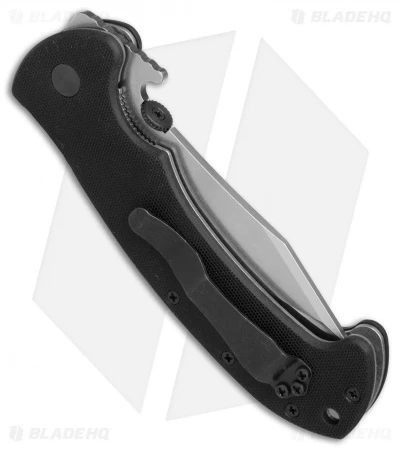 Emerson Tiger Liner Lock Knife Black G-10 (3.8" Stonewash) 4 Emerson Tiger Liner Lock Knife Black G-10 (3.8" Stonewash) - Image 2