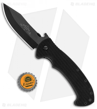 Emerson Tiger Liner Lock Knife Black G-10 (3.8" Black) 6 Emerson Tiger Liner Lock Knife Black G-10 (3.8" Black) - Image 4