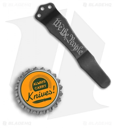 Emerson "We The People" Replacement Pocket Clip (Black) 4 Emerson "We The People" Replacement Pocket Clip (Black) - Image 2