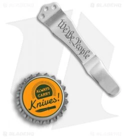 Front Page -Blade HQ Emerson We The People replacement pocket clip satin BHQ 68132 er size