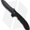 Emerson Super CQC-8 BTS Bowie Folding Knife W/ Wave (4.3" Black Serr) 2 Emerson Super CQC-8 BTS Bowie Folding Knife W/ Wave (4.3" Black Serr) -Blade HQ dec 6 emerson folder front ser