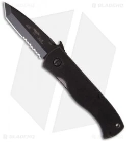 Emerson CQC-7BW BTS Tanto Knife W/ Wave (3.3" Black Serr)