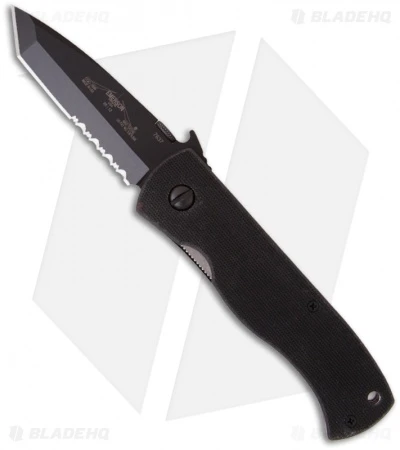 Emerson CQC-7BW BTS Tanto Knife W/ Wave (3.3" Black Serr) 3 Emerson CQC-7BW BTS Tanto Knife W/ Wave (3.3" Black Serr)