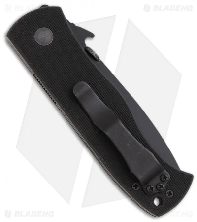 Emerson CQC-7BW BT Tanto Knife W/ Wave Opener (3.3" Black) 4 Emerson CQC-7BW BT Tanto Knife W/ Wave Opener (3.3" Black) - Image 2