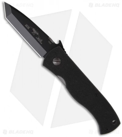 Emerson CQC-7BW BT Tanto Knife W/ Wave Opener (3.3" Black) 3 Emerson CQC-7BW BT Tanto Knife W/ Wave Opener (3.3" Black)