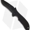 Emerson Commander BT Folding Knife (3.75" Black Plain) -Blade HQ emerson commander bt