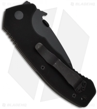 Emerson CQC-14 BTS Snubby Knife (2.7" Black Serr) 4 Emerson CQC-14 BTS Snubby Knife (2.7" Black Serr) - Image 2