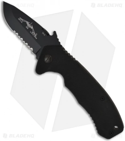 Emerson CQC-14 BTS Snubby Knife (2.7" Black Serr) 3 Emerson CQC-14 BTS Snubby Knife (2.7" Black Serr)