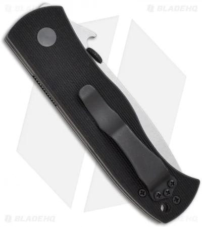 Emerson CQC-7BW SF Tanto Knife W/ Wave (3.3" Stonewash) 4 Emerson CQC-7BW SF Tanto Knife W/ Wave (3.3" Stonewash) - Image 2