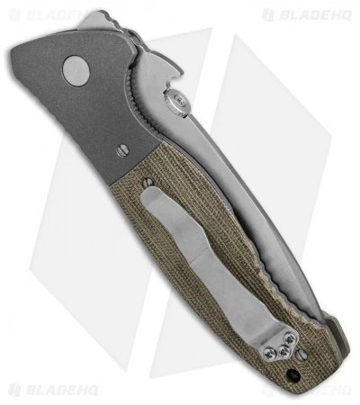 Emerson Custom CQC-11 Liner Lock Knife Micarta/Ti (4" Satin) 5 Emerson Custom CQC-11 Liner Lock Knife Micarta/Ti (4" Satin) - Image 3