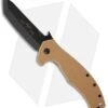 Emerson Roadhouse BT Desert Tan G-10 Folding Knife (3.8" Black Plain) 2 Emerson Roadhouse BT Desert Tan G-10 Folding Knife (3.8" Black Plain) -Blade HQ emerson desert roadhouse bt