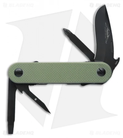 Emerson Multitasker EDC-2 Multi-Tool Liner Lock Knife OD Green (2.625" Black) 3 Emerson Multitasker EDC-2 Multi-Tool Liner Lock Knife OD Green (2.625" Black)