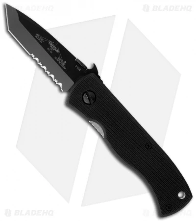 Emerson Mini CQC-7 Knife W/ Wave (2.9" Black Serr) CQC7BW BTS 3 Emerson Mini CQC-7 Knife W/ Wave (2.9" Black Serr) CQC7BW BTS