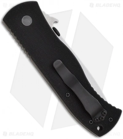 Emerson Super CQC-7 SF Tanto Knife W/ Wave (3.78" Stonewash Plain) CQC7SF 4 Emerson Super CQC-7 SF Tanto Knife W/ Wave (3.78" Stonewash Plain) CQC7SF - Image 2