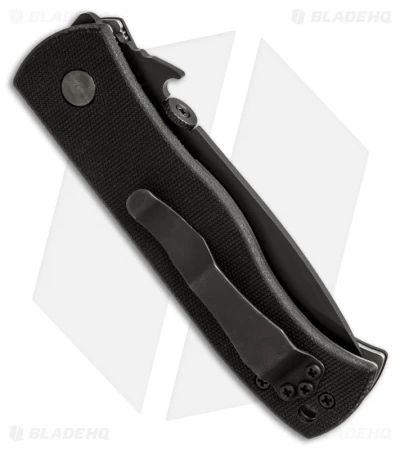 Emerson CQC-7AW BTS Spear Point Knife W/ Wave (3.3" Black Serr) 4 Emerson CQC-7AW BTS Spear Point Knife W/ Wave (3.3" Black Serr) - Image 2