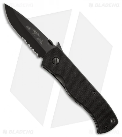 Emerson CQC-7AW BTS Spear Point Knife W/ Wave (3.3" Black Serr) 3 Emerson CQC-7AW BTS Spear Point Knife W/ Wave (3.3" Black Serr)