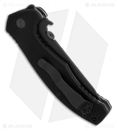 Emerson Roadhouse BT Black G-10 Folding Knife (3.8" Black Plain) 4 Emerson Roadhouse BT Black G-10 Folding Knife (3.8" Black Plain) - Image 2