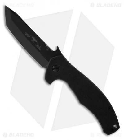 Emerson Roadhouse BT Black G-10 Folding Knife (3.8" Black Plain) 3 Emerson Roadhouse BT Black G-10 Folding Knife (3.8" Black Plain)
