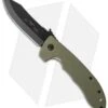 Emerson CQC-8 BT Jungle Green Bowie Knife W/ Wave (3.875" Black) 2 Emerson CQC-8 BT Jungle Green Bowie Knife W/ Wave (3.875" Black) -Blade HQ emerson jungle cqc 8 bt cm