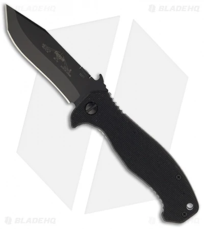 Emerson Mini CQC-15 BT Knife Tanto W/ Wave (3.5" Black Plain) 3 Emerson Mini CQC-15 BT Knife Tanto W/ Wave (3.5" Black Plain)
