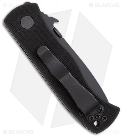 Emerson Mini CQC-7 Knife W/ Wave (2.9" Black Serr) CQC7BW BTS 5 Emerson Mini CQC-7 Knife W/ Wave (2.9" Black Serr) CQC7BW BTS - Image 3