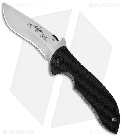 Emerson Mini-Commander SFS Knife (3.4" Stonewash Serr) 3 Emerson Mini-Commander SFS Knife (3.4" Stonewash Serr)