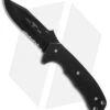 Emerson Police Utility BTS Fixed Blade Knife (3.625" Black Serr) 2 Emerson Police Utility BTS Fixed Blade Knife (3.625" Black Serr) -Blade HQ emerson policebts fixed