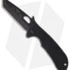 Emerson Reliant BT Knife W/ Wave Opener (3.4" Black Plain) -Blade HQ emerson reliant bw bt 516