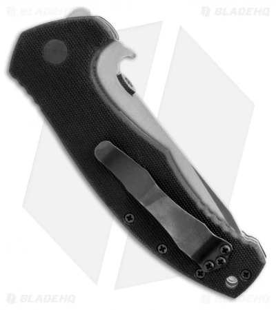 Emerson Roadhouse SF Black G-10 Folding Knife (3.8" Stonewashed Plain) 4 Emerson Roadhouse SF Black G-10 Folding Knife (3.8" Stonewashed Plain) - Image 2