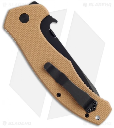 Emerson Super Roadhouse BT Knife Desert Tan G-10 (4.2" Black) 4 Emerson Super Roadhouse BT Knife Desert Tan G-10 (4.2" Black) - Image 2
