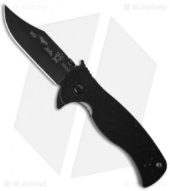 Emerson Rangemaster Sheepdog Bowie Flipper Knife (3.5" Black)