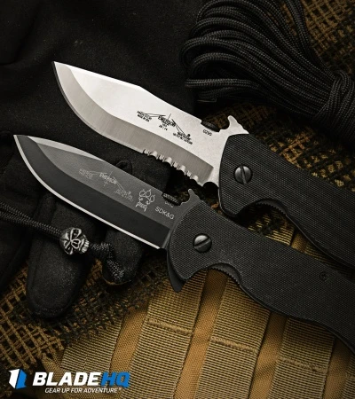Emerson Vindicator SFS Folding Knife (3.75" Satin Serr) 5 Emerson Vindicator SFS Folding Knife (3.75" Satin Serr) - Image 3