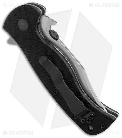 Emerson Rangemaster Sheepdog Bowie Flipper Knife (3.5" Stonewash) 4 Emerson Rangemaster Sheepdog Bowie Flipper Knife (3.5" Stonewash) - Image 2