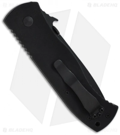 Emerson Super CQC-7 BTS Tanto Knife W/ Wave (3.78" Black Serr) CQC7BTS 4 Emerson Super CQC-7 BTS Tanto Knife W/ Wave (3.78" Black Serr) CQC7BTS - Image 2