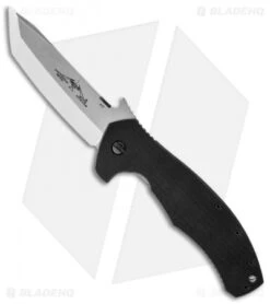 Emerson Super Roadhouse SF Knife Black G-10 (4.2" Stonewash)