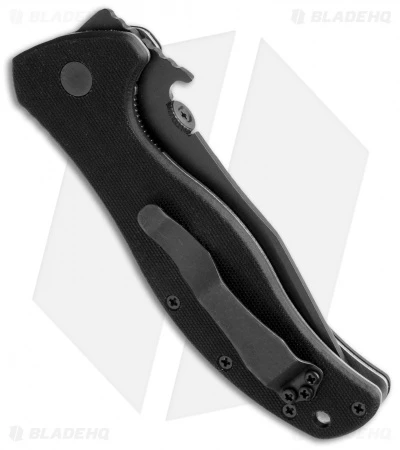 Emerson Vindicator BTS Folding Knife (3.75" Black Serr) 4 Emerson Vindicator BTS Folding Knife (3.75" Black Serr) - Image 2