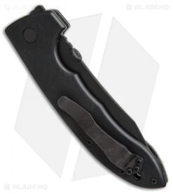 Vintage Emerson CQC-8 Bowie Liner Lock Knife G-10 (3.9" Black) 2004 *Collection* 7 Vintage Emerson CQC-8 Bowie Liner Lock Knife G-10 (3.9" Black) 2004 *Collection* -Blade HQ vintage emerson CQC 8 bowie black BHQ 10499 er side